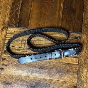 AAE Leather Braided Belt
